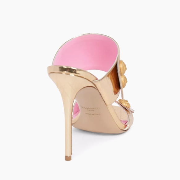 Balmain Mirror Mules NWT - Picture 5 of 16